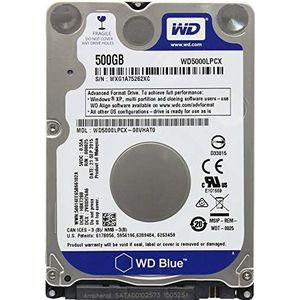 Western Digital 2.5"" Playstation 3/Playstation 4 harde schijf (PS3 Fat, PS3 Slim, PS3 Super Slim, PS4) (500 GB)