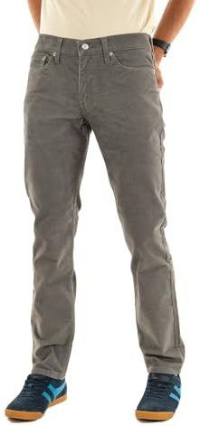 Levi's - 511 SLIM - Cordbroek - Pewter - In 5-pocketsstijl