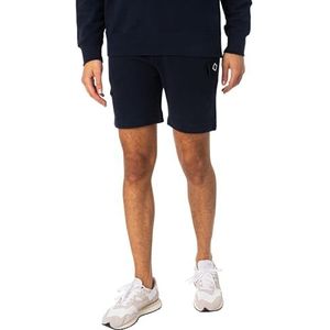 MA.STRUM Heren Core Sweat Shorts, Blauw, L