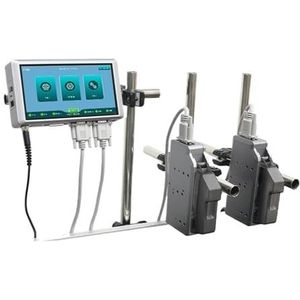 Online inkjetprinter QR-code Barcode Serienummer Vervaldatum Etikettenprinter Breed printmateriaal(12.7mm-2nozzl-no ink)