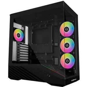 Lian Li - Vector V100 - PC Behuizing - Zwart - Gehard Glas