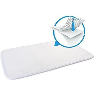 AeroSleep - SafeSleep 3D-matrasbeschermer - matrasbeschermer voor kinderen en babymatrassen - wieg - 90 x 40 cm - vrije ademhaling - warmteregulering - anti-allergeen - wit