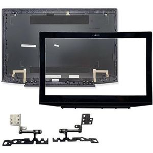 WANGHUIH Top LCD achterkant behuizing scharnieren compatibel met Lenovo Y50 Y50-70 Y50-80 Y50 Y50P Non-Touch AM14R000400 (A+B+H)