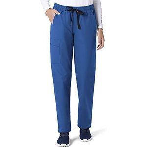 Carhartt Scrubs C55013 Unisex Force Modern Fit Elastische Taille Broek - 2X Tall - Royal Blue