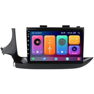 Android 14.0 2 Din Autoradio 9"" Touchscreen Auto Stereo voor Opel Mokka X Vauxhall Buick Encore 2016-2018-[Ingebouwd CarPlay/Android auto/DSP/GPS]-Support MIC/Stuurbediening/Bluetooth 5.0(P2 WIFI 4-Co