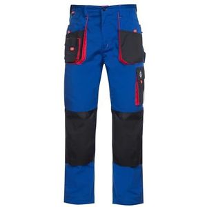 Stenso Emerton werkbroek cargo heren zomer met zijzakken - veiligheidskleding, Royal Blauw, 50 NL