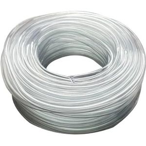 PVC slang PVC buis transparante waterpijp 8 mm buizen buis slangen aquarium slang waterpomp slang tuinslang 5 meter 10 meter multifunctionele slang (kleur: transparant 14 mm x 16 mm, maat: 15 meter)