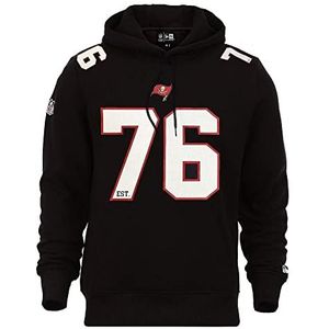 New Era Tampa Bay Buccaneers NFL Established Number Black Hoody - 4XL
