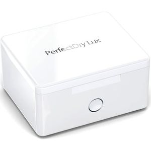 Audinell PerfectDry Lux - Elektronische Droogdoos voor Hoortoestellen - met UV-C Lamp - Verwijdert Vocht en Vuil - met Temperatuurcontrole – Ontvochtiger en Droogbox voor Gehoorapparaten