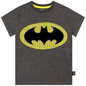 DC Comics Jongens T-Shirt Batman Grijs 158 cm