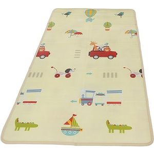 Opvouwbare, gewatteerde mat, 150 x 180 cm, waterdicht, omkeerbaar, voor babyspelletjes, sportschool en kinderactiviteiten