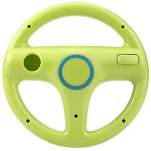AMEEGO GN-006 Stuurwiel Design Stand Mario Kart Racing Game Stuurwiel Stand Voor Wii Game Controller (GROEN)