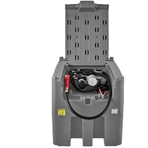 116/58 Gallom draagbare dieseltank 10 GPM debiet dieselbrandstoftank met 12V elektrische transferpomp en 13.1ft rubberen slang(58 Gallom-Red)