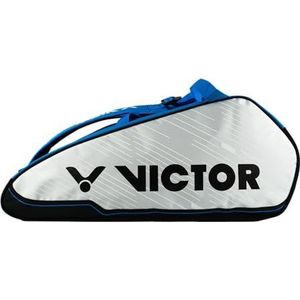 Victor Unisex Volwassen Tennis Racket, Squash Racket of Badminton Rackets, Dubbele Thermische Zak/Multithermobag, Blauw/Wit, Multithermobag