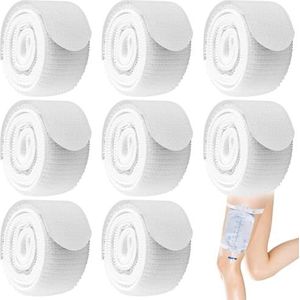 8 stuks beenzakhouder, katheter-beentasriemen, fixeerbanden voor katheter, katheterbevestigingsband, katheterhouder, stabilisatieapparaat, bevestigingsriem voor katheterfixatie