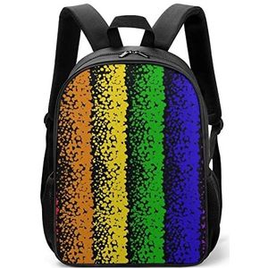 Rainbow Bubbles Lichtgewicht Rugzak Reizen Laptop Tas Casual Dagrugzak voor Mannen Vrouwen