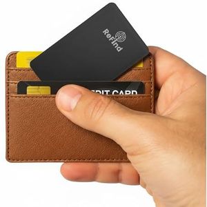 ReFind Card Tracker (Alleen Samsung) – Slanke en Duurzame Smart Tag voor Portemonnees, Tassen, Koffers en Bagage. Oplaadbare Kaarttracker Compatibel met Samsung SmartThings App