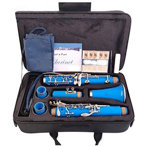 Professionele klarinet Bb-klarinet 17-toetsen Bb-klarnet/ABS-lichaamsmateriaal Klarinet klarinet (Color : E107)