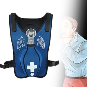 anti-verstikkingsapparaat, Heimlich Praktijk Training Model for Verpleegkundigen en Studenten Eerste Hulp Lesaccessoires Onderwijs, Rood(Blue)