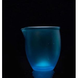 Theepot Porseleinen Theeset Saffierkleurig Glazuur Theekopje Master Cup Terrine Chinees Kung Fu Theeservies High End Theekopje Blauwe Theemaker Koffiemok Thee Ei Theeservies Voor Volwassenen (Color :