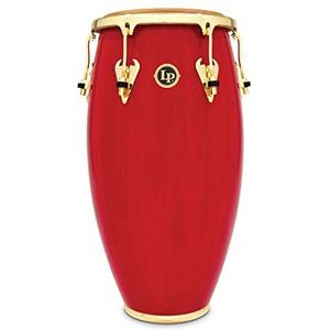 Latin Percussion M752S-RW Matador Wood Conga 11¾"" (Red/Gold) - Conga