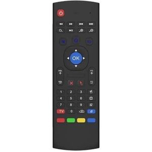 Voice Backlight MX3 Air Mouse Toetsenbord 2.4G Draadloze Afstandsbediening Fly Mouse met IR Leren Geschikt for Android Smart TV Box X96 H96 MAX(MX3 Voice Backlit)