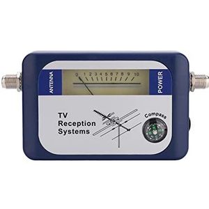 Satellietsignaalmeter, Mini DVB-T Finder Digitale Antenne Terrestrische TV Antenne Signaalsterkte Meter Detector