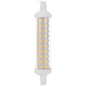 LED-maïslamp Double Ended R7S Led 118mm Keramiek Buis Lamp Dimbare 78MM Vloerlamp J78 J118 10W 15W 20W for Beveiliging Licht Werklamp voor Thuisgarage Magazijn(Color:Cold white,Size:118mm-9W)