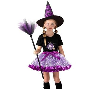 Halloween-rok voor kinderen,Verkleedkostuum 3 stuks | Heksenrok voor dames Halloween, Halloweenkostuums Rok, Meisjeskostuums en accessoires voor prinsessen Tytlyworth