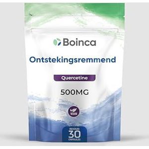 Boinca Quercetine *Ontstekingsremmend* 500mg - maanddosering - vitaal ouder - healthy aging