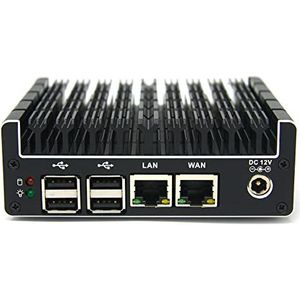 Protectli Vault 2 Port, Firewall Micro Appliance/Mini PC - Intel Dual Core, AES-NI, Barebone