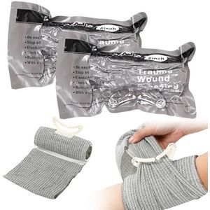 Israëlische stijl noodverband voor noodgevallen, tactische tourniquetten, steriel Israëlische verband voor outdoorsport, kamperen, wandelen, klimmen