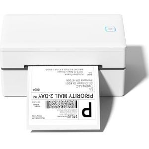 ANLONGLI Draagbare thermische labelprinter met Bluetooth voor berichten en verzending, labelprinter voor mobiele telefoons