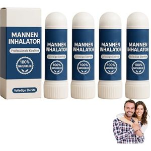 Inhalator voor heren, Mannelijke Inhalator, Draagbare Neusinhalator voor Verstopte Neus (4)