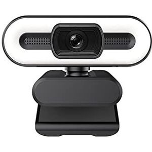 Videoconferentiecamera 4K webcam 2K 1080P HD Met Microfoon Web Cam Conference Pc Autofocus USB Camera Laptop Desktop for Office Gamer Accessoires voor grote vergaderruimtes(1080P AF Monochrome)