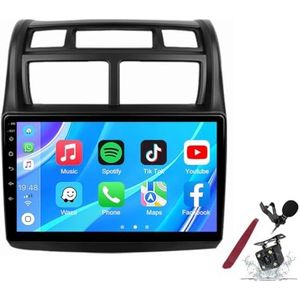 Android 14 Autoradio Sat Navi voor K-IA Sportage (2007-2013) 9 Inch Touchscreen Multimedia Speler met Draadloze Carplay GPS Navigatie FM RDS Bluetooth 5G-WiFi SWC DSP,M500s