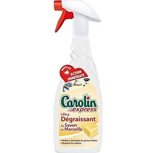 Carolin Spray Ultra ontvetter zeep De Marseille 650 ml (3 stuks)