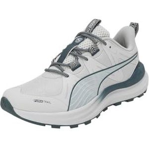 Puma Reflect Lite Trailloopschoen voor volwassenen, uniseks, Glaciaal Grijs-Grijze Luchten, 46 EU