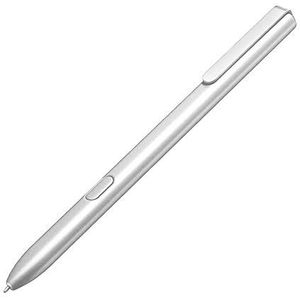 Universele stylus pennen voor touchscreens compatibel met Samsung Galaxy Tab S3 SM-T820/T825/T8273 tablet PC knop stylus potlood touchscreen mobiele telefoon S pen accessoires (zilver)