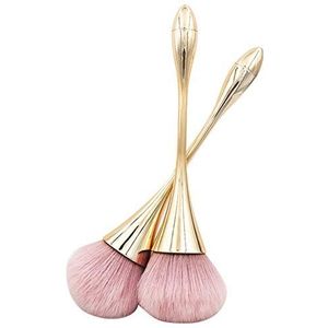 Nagelborstel, Nail Art Poeder Reinigend Manicure Tool voor Stofverwijdering