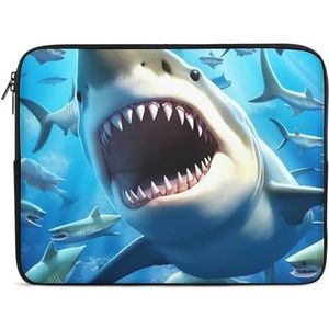 Laptop Sleeve 13 inch Hungry Sharks Slim Laptop Case Cover Waterdichte Aktetas Shockproof Beschermende Notebook Case