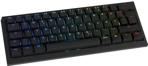 Ducky - One X Mini - Draadloos Gamingtoetsenbord - Zwart - Inductieve Schakelaars - Tri-Mode-Connectiviteit