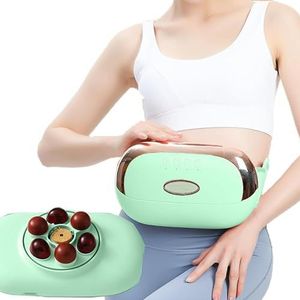 Elektrische Buikverwarmingsgordel - Massageapparaat - 3 Intensiteitsniveaus - Automatische Kneedmodus - Timerfunctie van 15 Minuten