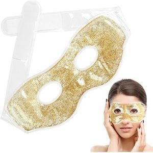 Gel Eye Cover - Hot/Cold Compress Ooghoezen | Cold Sensation Gel Oogbeschermers, Herbruikbare Gel Spa Bead Oogcovers voor wallen/Donkere kringen/Oogzakken/ ogen