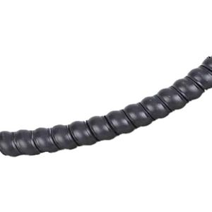 Spiraalvormige beschermhoezen, Spiraaldraadwikkeling Wikkelbeschermer Wikkelbuisorganizer 8mm 10mm 12mm 16mm 20mm Kabelbuisbeschermhoes(Grey,ID 25MM 5 METERS)