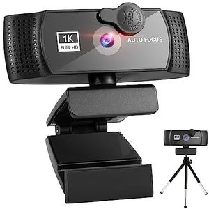 Webcam, Webcam 4K 2K 1080P Full HD Web Camera Met Microfoon USB Web Cam for PC computer Laptop Video Mini Camera 4K Laptopcamera(1080P)