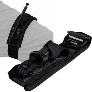 Tactische Tourniquet, Reddingsapparaat Met Één Hand, Nooduitrusting For Buiten, Bevestigingsstang Van Aluminiumlegering, Lengte 106 Cm, Tijdregistratie, Afneembare Gesp(1PCS)