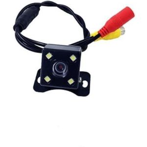 Auto Achteruitrijradarcamera Auto Achteruitrijcamera Nachtzicht Achteruitrijcamera IP68 Waterdicht 150 Graden HD Achteruitrijcamera Accessoires Reverse Camera(4 lights)