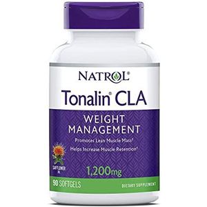 Natrol, Tonalin CLA, safflower olie, 1200 mg x90 softgels