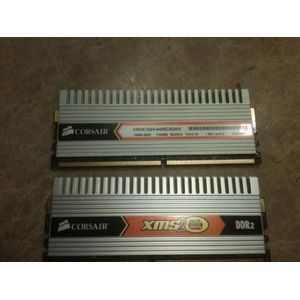Corsair TWIN2X2048-6400C5DHX XMS2 DHX 2 GB 2 X 1 GB PC2-6400 800Mhz 240-pins DDR2 Dual Channel Memory Kit